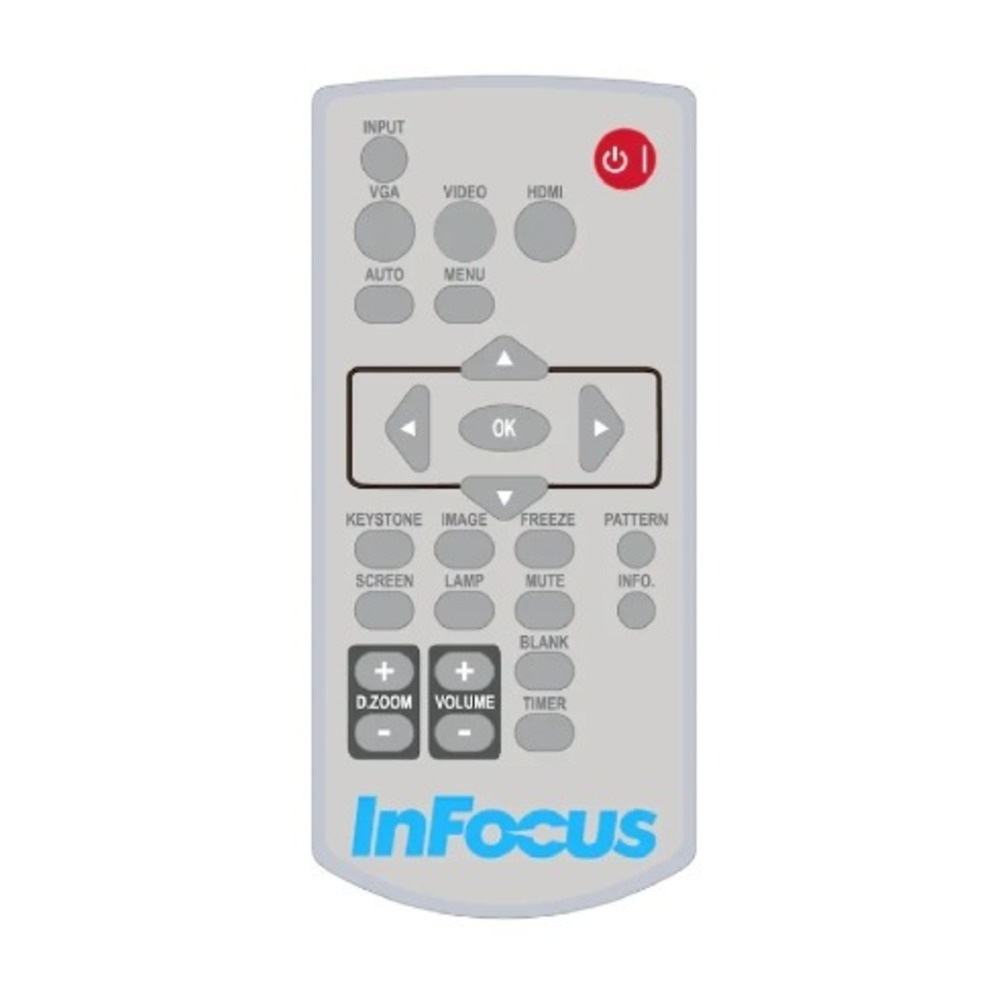 Пульт ДУ InFocus HW-NAVIGATOR-6 White