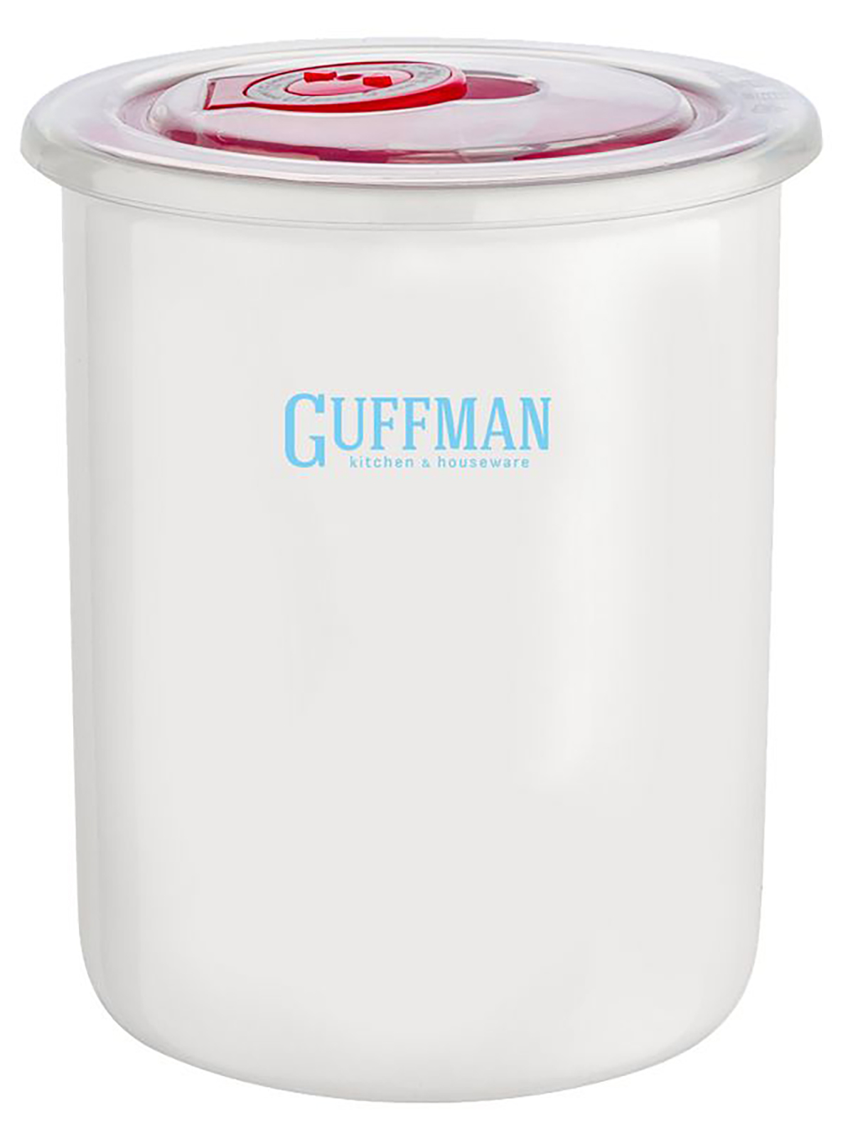 

Банка для хранения Guffman 06-035-W-C керамика 0,7 л, Белый