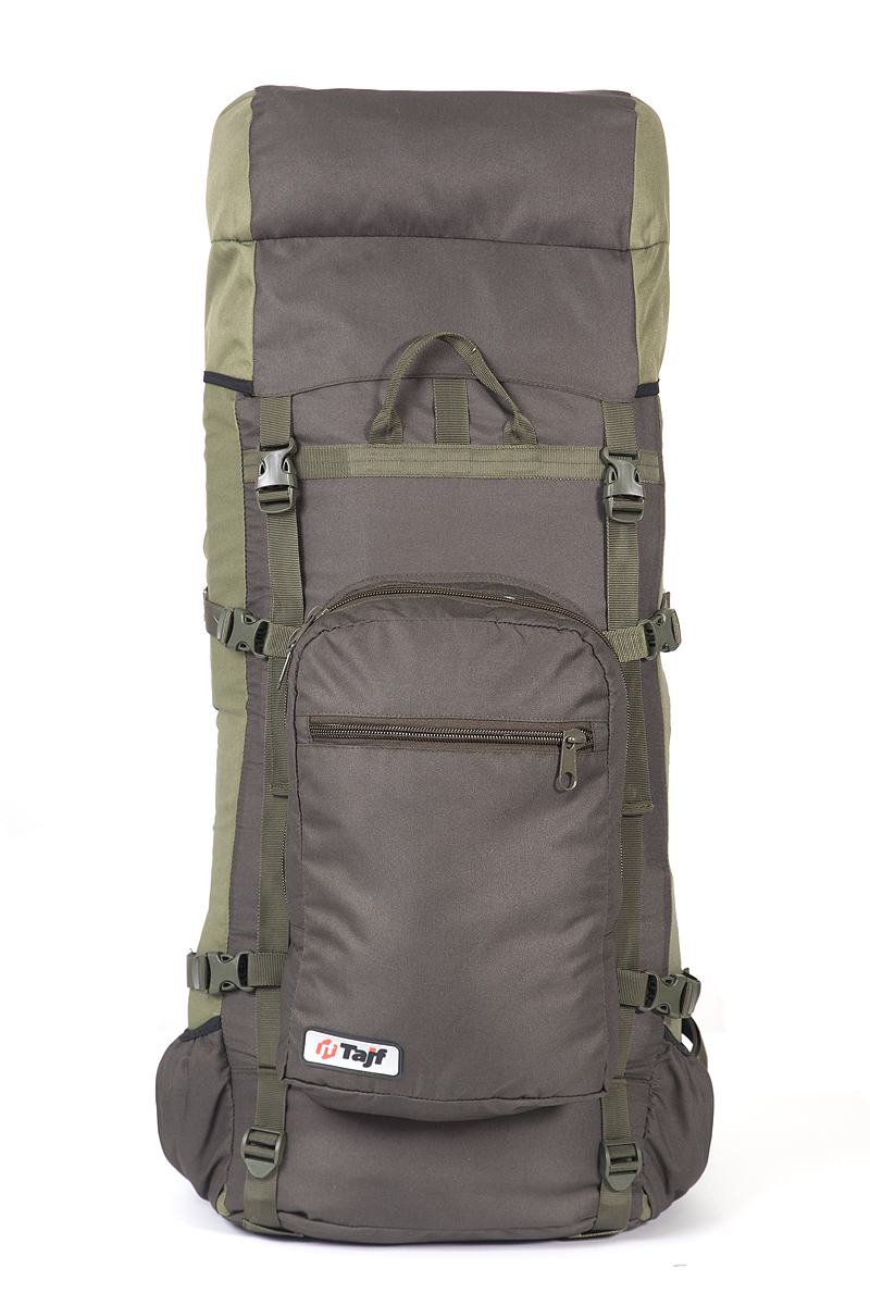 Рюкзак экспедиционный Taif Оптимал 3 60 л олива/темная олива, коричневый; зеленый, полиэстер  - купить