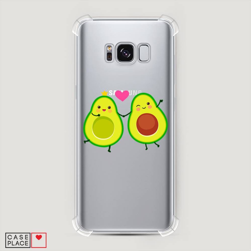 

Чехол Awog на Samsung Galaxy S8 "Авокадо любят", Зеленый;коричневый;розовый, 24751-1