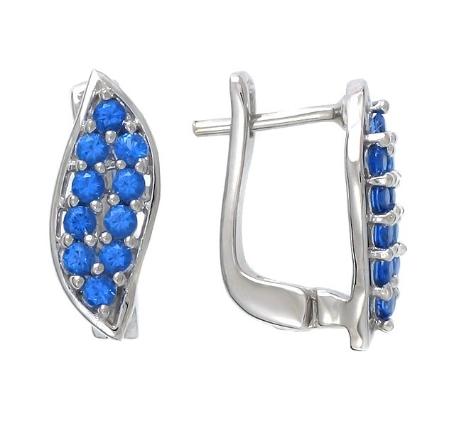 

Серьги из серебра с топазом Balex Jewellery 2410931063, 2410931063