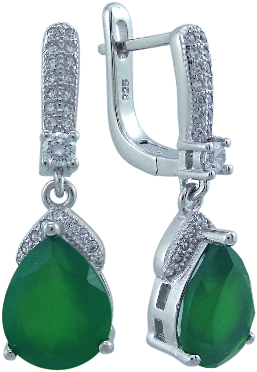 

Серьги из серебра с агатом Balex Jewellery 2405937527, 2405937527