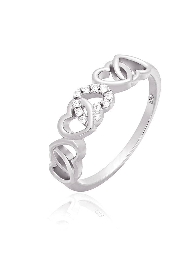 

Кольцо из серебра с фианитом р. 18,5 Ogisana JDSR2632, JDSR2632