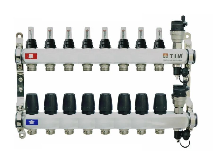 Коллекторная группа Tim KCS5012 1", 12 выходов 3/4"