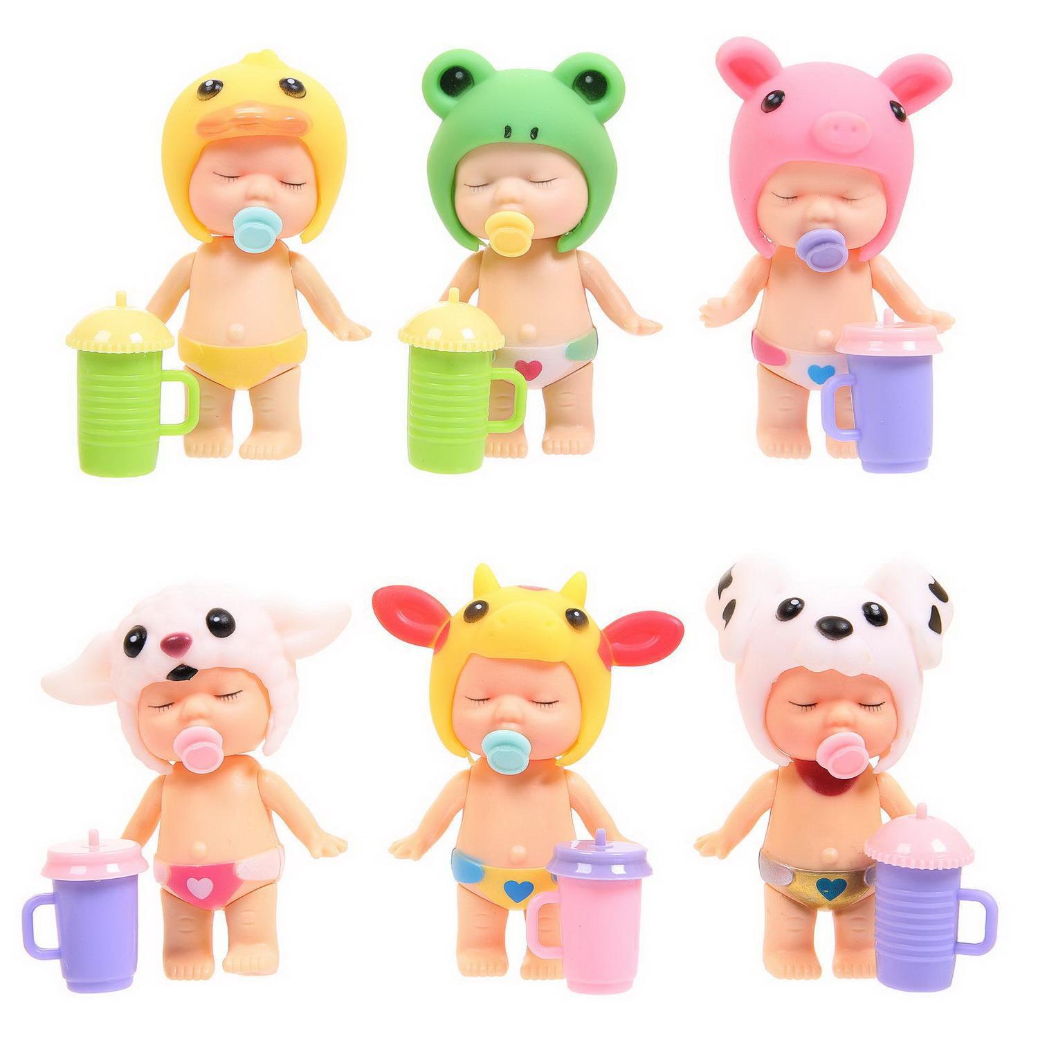 фото Игровой набор junfa пупсы-куколки в индивидуальной капсуле №1 нпупсы1 junfa toys
