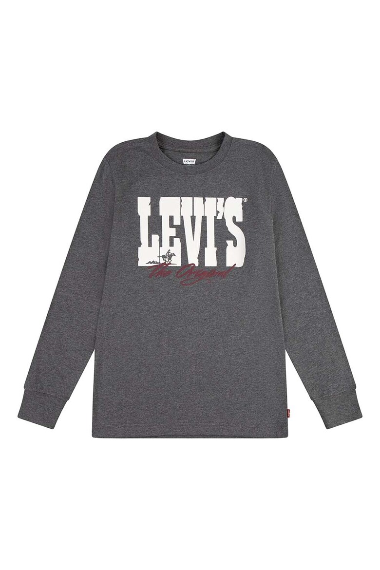 Футболка Levi’s Kids для мальчиков, серая-C81, размер EU 16A, RU 176, 9EL387