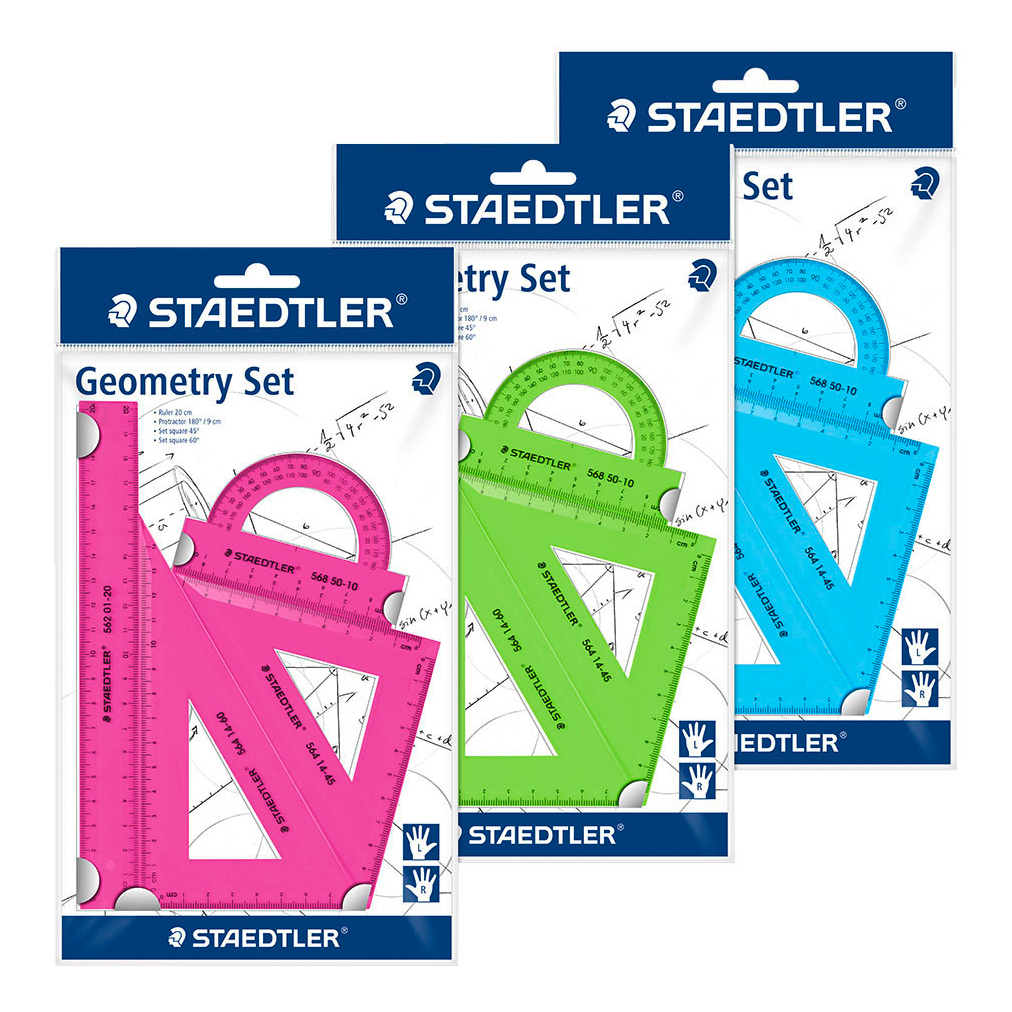 Набор для черчения Staedtler Geometry set 4 предмета в ассортименте 156₽