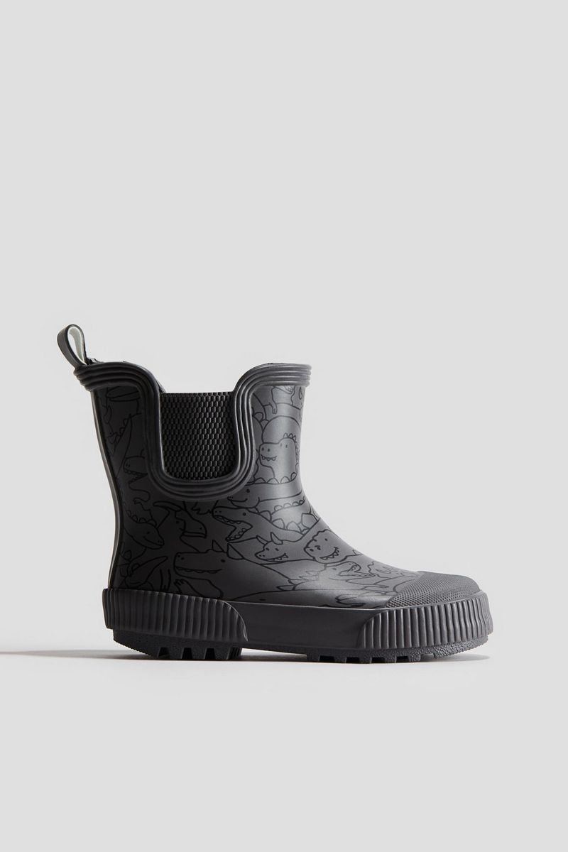 

Сапоги резиновые детские H&M 1224560, темно-серый, 32, 1224560