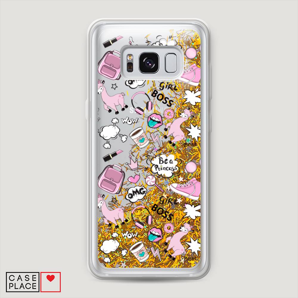 

Чехол Awog "Стильная лама" для Samsung Galaxy S8, 24790-1