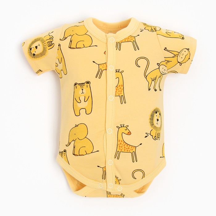 

Linas baby Боди детское, цвет желтый, рост 68см, 589608