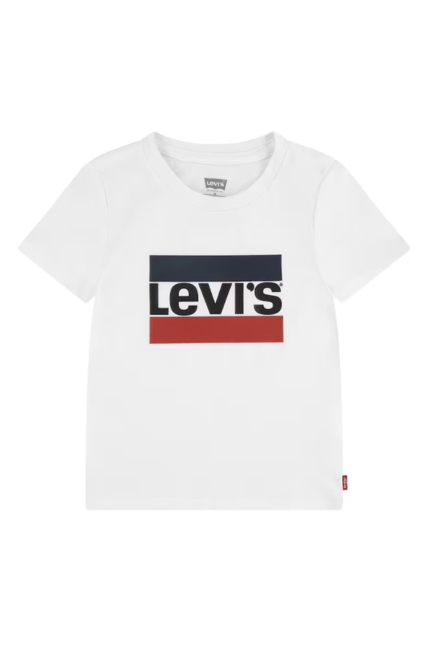 Футболка для девочек Levi’s Kids 4EK827, белый, 16A EU/164 RU