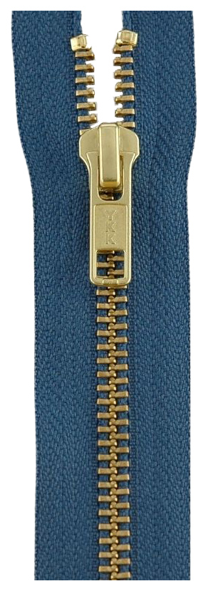 

Застежка-молния YKK 0573986/20, 839 джинсово-голубой тип 5 (5,75мм), неразъемная, 20см