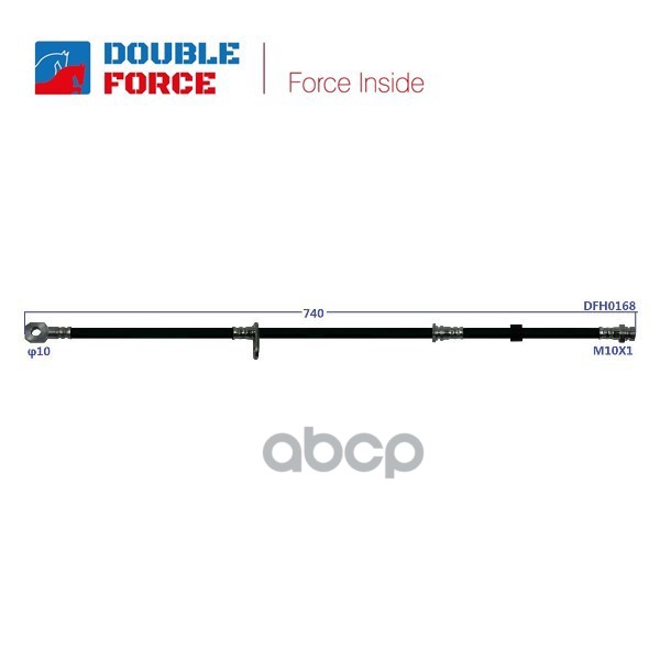 Шланг Тормозной Double Force DOUBLE FORCE арт. DFH0168