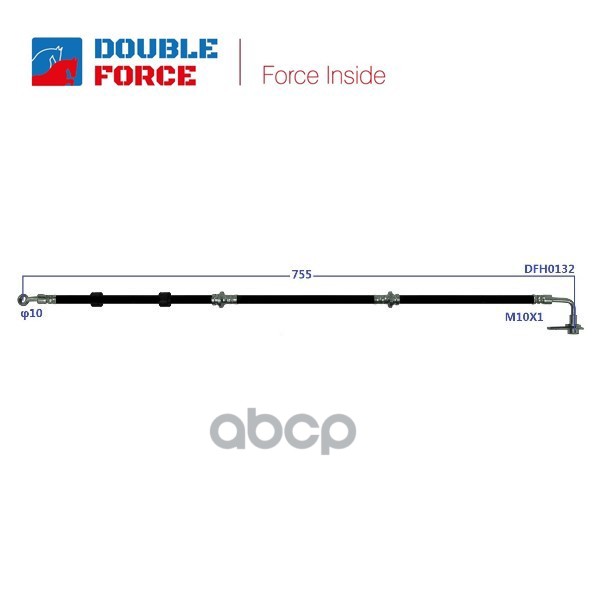 Шланг Тормозной Double Force DOUBLE FORCE арт. DFH0132
