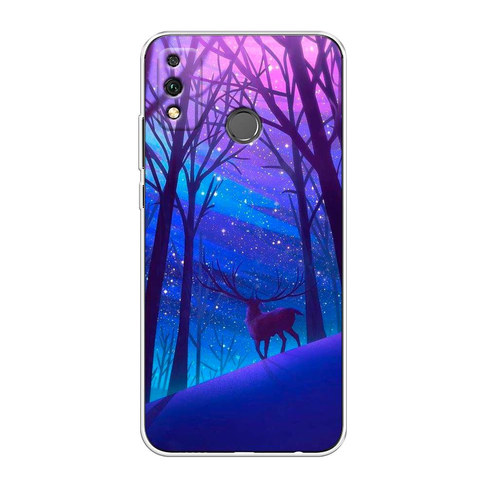 

Чехол Awog на Honor 9X Lite "Северный олень", Фиолетовый;голубой;синий, 6104250-2