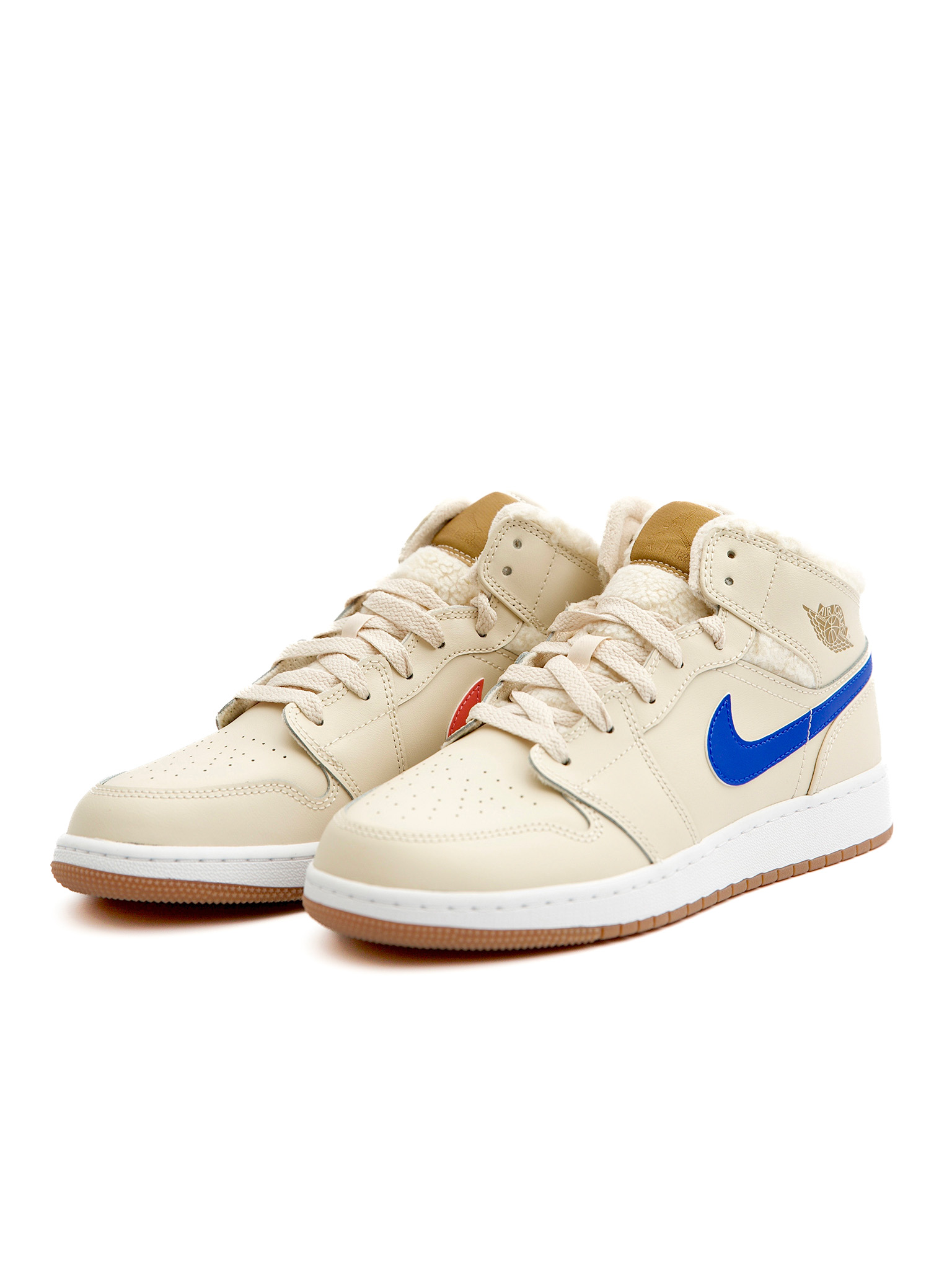 Кроссовки Nike Air Jordan 1, бежевый, 37,5