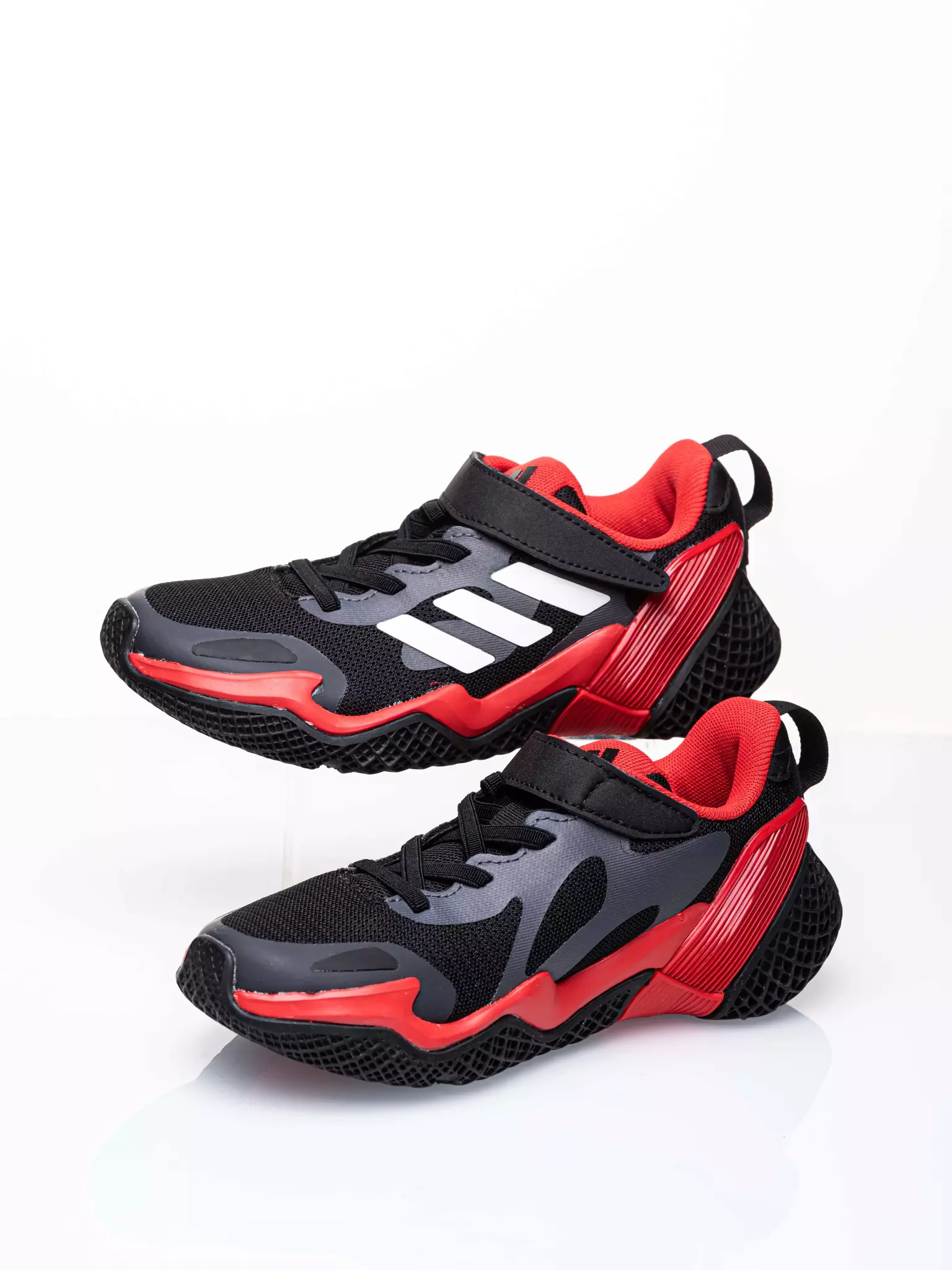 

Кроссовки Adidas 4uture Rnr, черный, красный, белый, 28, 4uture Rnr