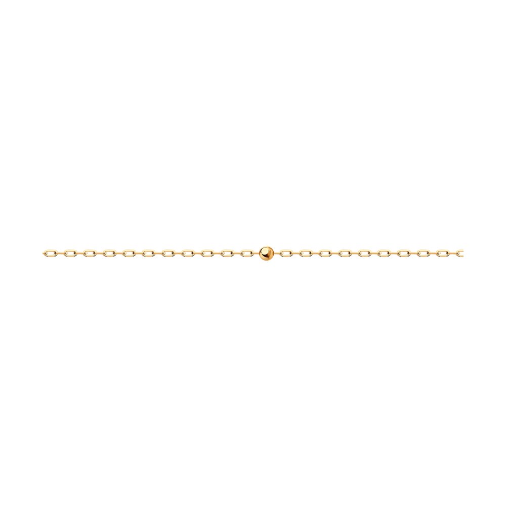 Браслет из красного золота р. 16 Diamant 51-150-01630-1