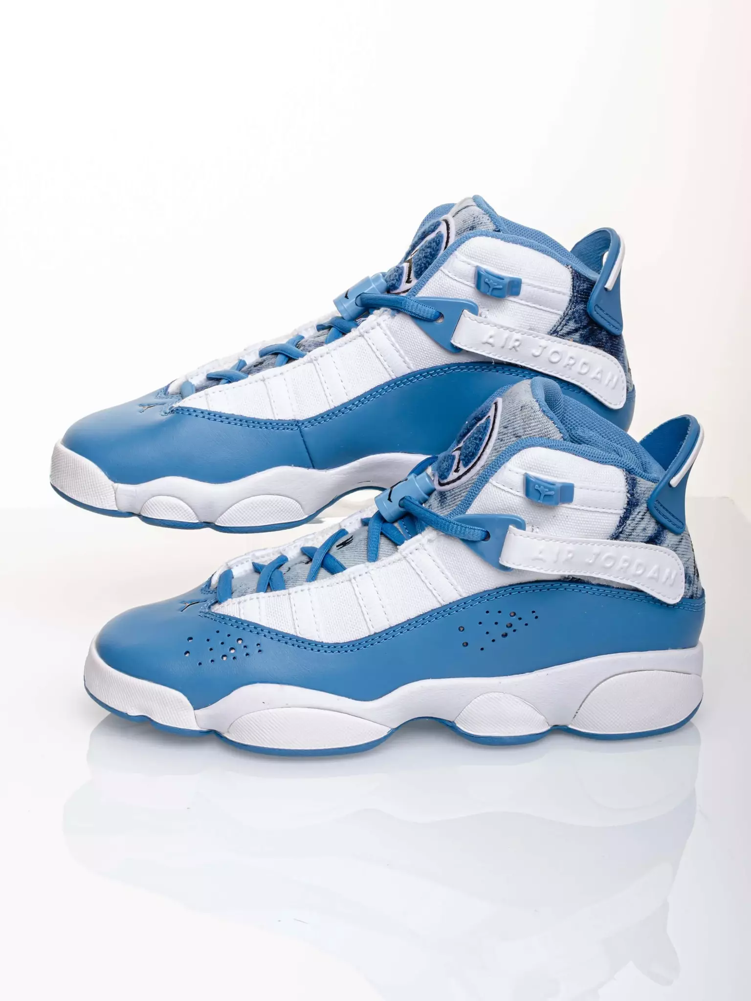 

Кроссовки Nike Jordan 6, Синий, белый, 37,5, Jordan 6