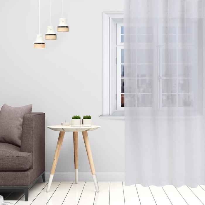 

Тюль ТероПром цвет Белый 140x250 см, 4995451