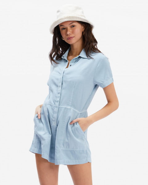 

Комбинезон женский Billabong C3WK34-BIP2 голубой M/10, C3WK34-BIP2