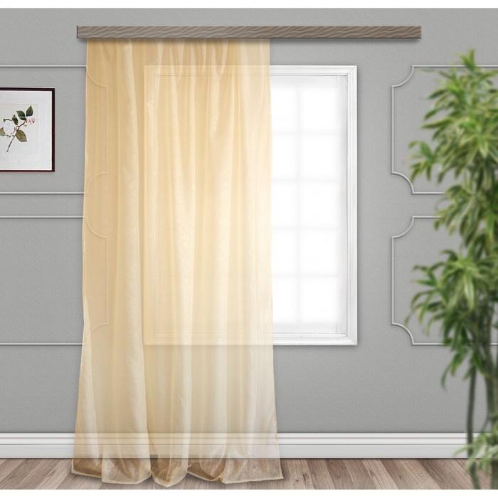 

Тюль ТероПром цвет Белый 200x260 см, 4500637