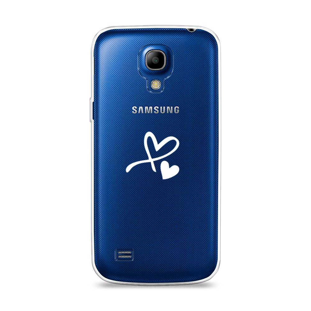 

Чехол Awog на Samsung Galaxy S4 mini / Самсунг S4 mini "Сердечко минимализм", Белый, 24050-6