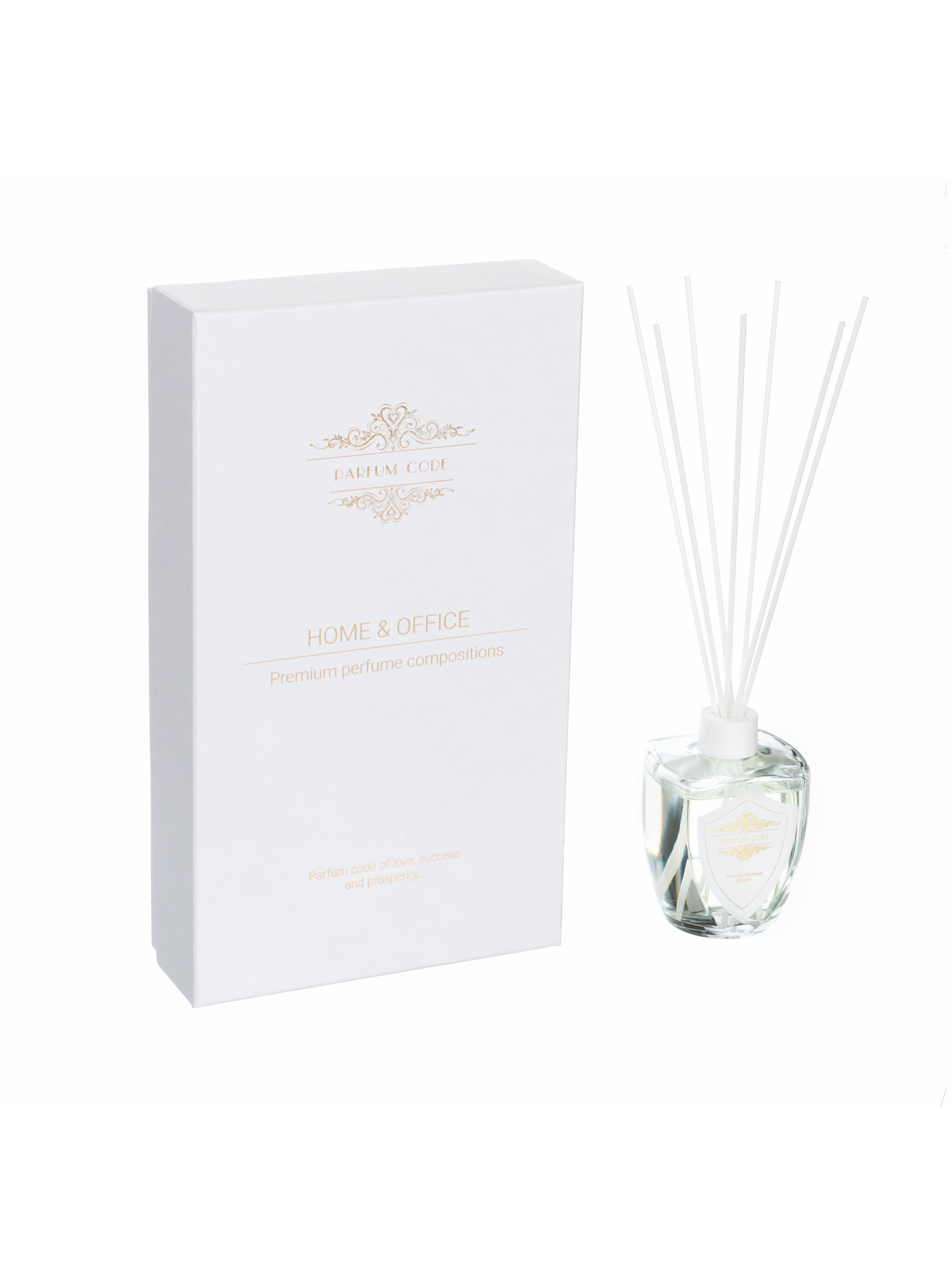 

Аромадиффузор с палочками PARFUM CODE OF SUCCESS 200 мл, OF SUCCESS