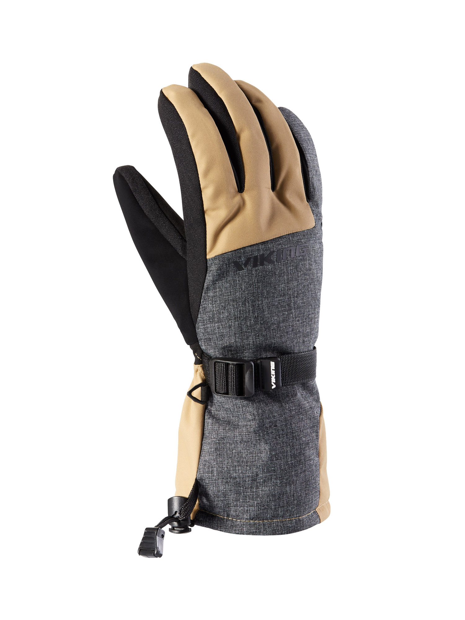 

Перчатки Viking Tuson Melange/Beige (Inch (Дюйм):7), Серый;бежевый;черный, Tuson