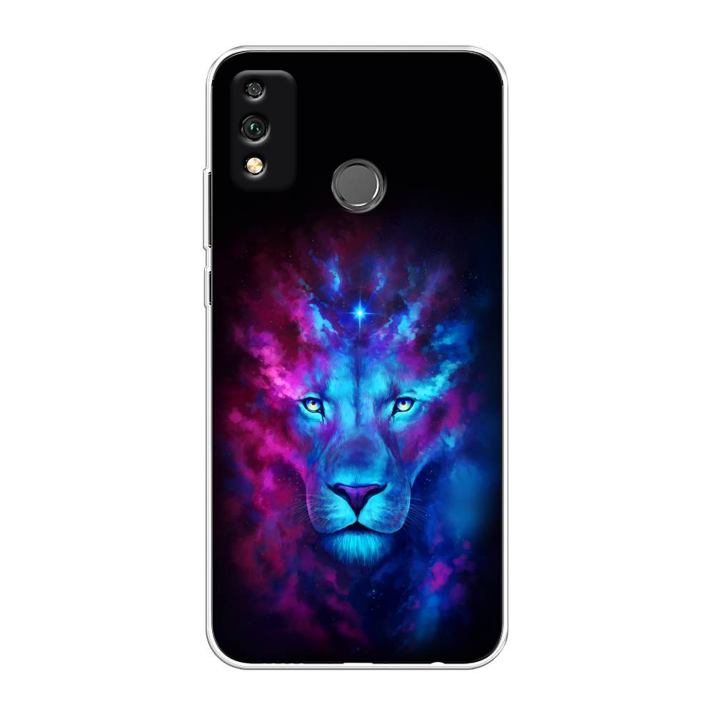 

Чехол Awog на Honor 9X Lite "Космический лев", Голубой, 6104250-1