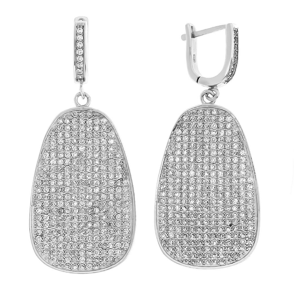 

Серьги из серебра с фианитом Balex Jewellery 2222910180, 2222910180