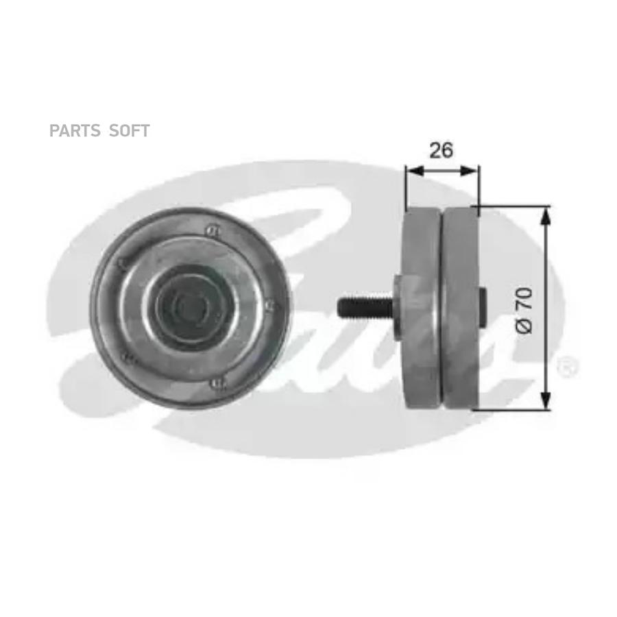 

Ролик автомобильный Gates T36466
