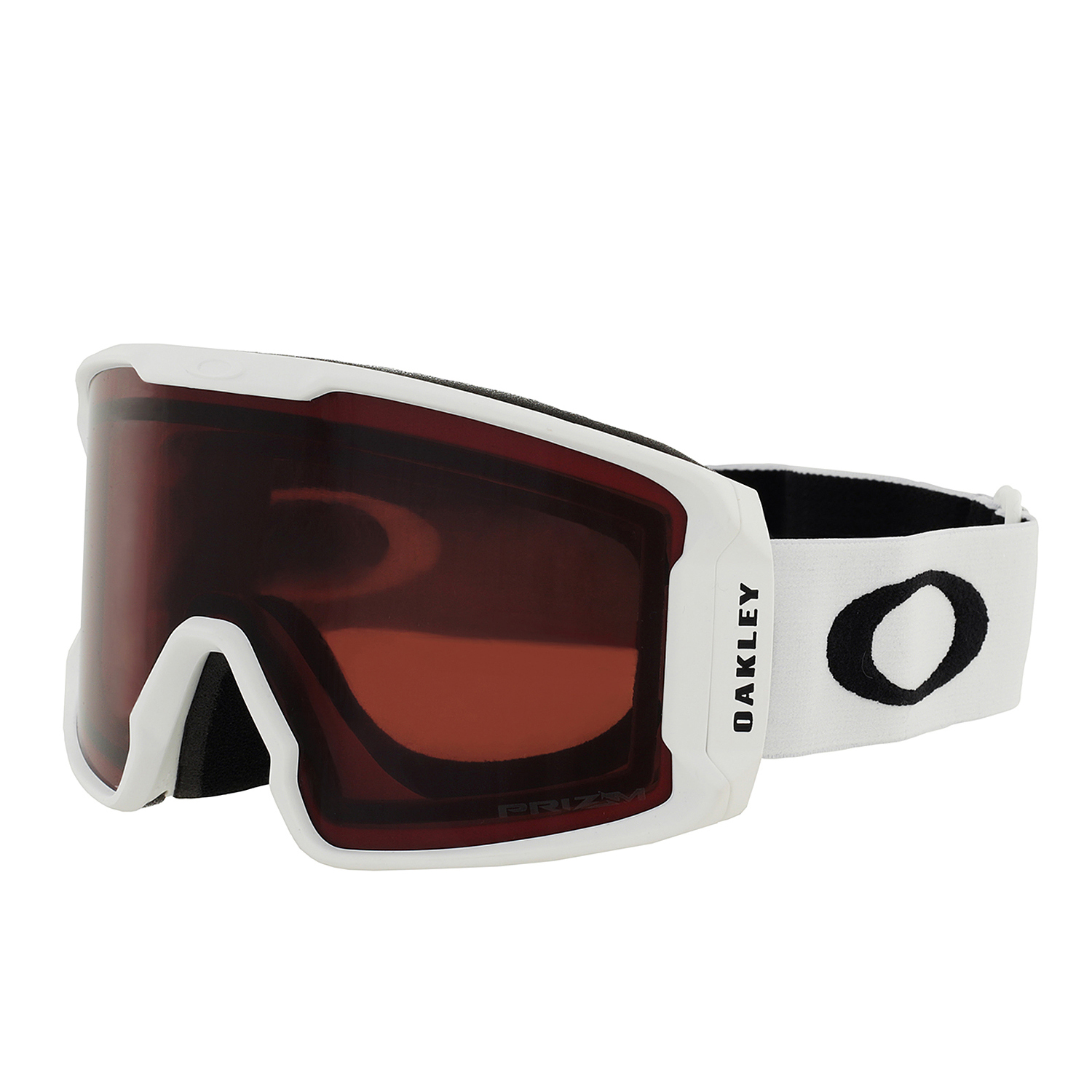 Очки Горнолыжные Oakley Line Miner M Matte White/Prizm Garnet