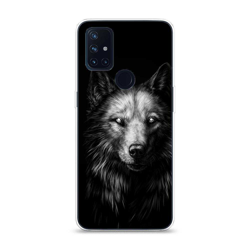 

Чехол Awog на OnePlus Nord N10 / ВанПлас Nord N10 "Волк черно белый", Серый;бежевый;белый, 152350-1