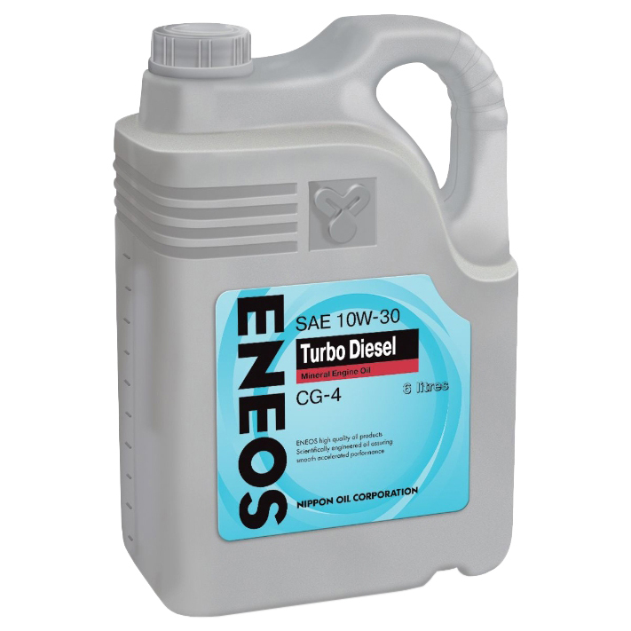 ENEOS OIL1426 Моторное масло ENEOS Turbo Diesel CG-4 Минерал 10W30 6л ()