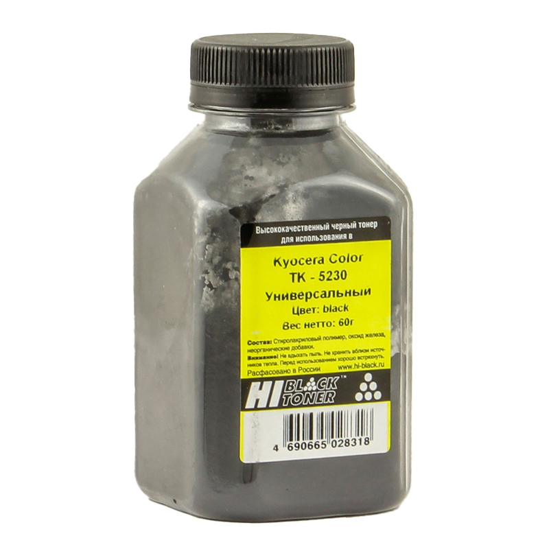 

Тонер для лазерного принтера Hi-Black (TK-5230) черный, совместимый