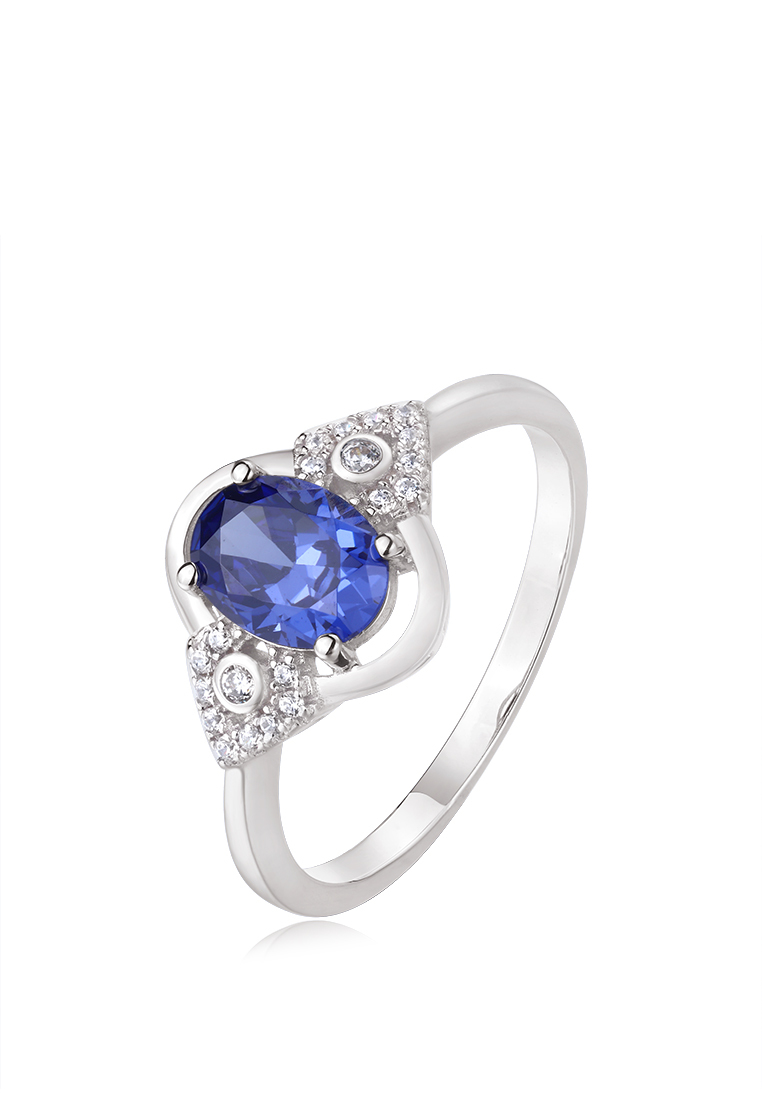 

Кольцо из серебра с фианитом р.  Ogisana R-60115, R-60115