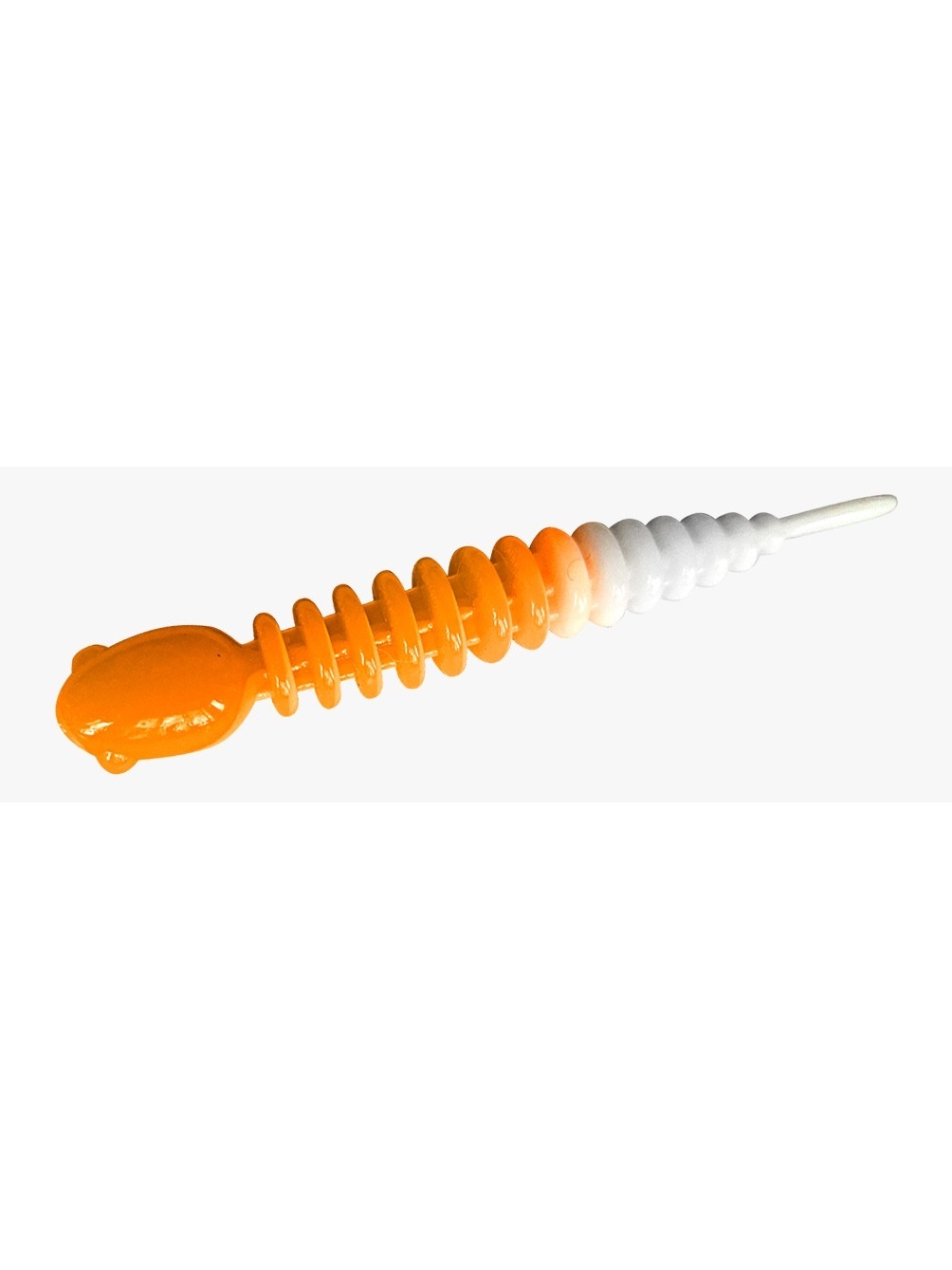 

Силиконовая приманка TROUT BAIT в банке, CHUB 50, СЫР, COL. 10 (White-Orange), Разноцветный