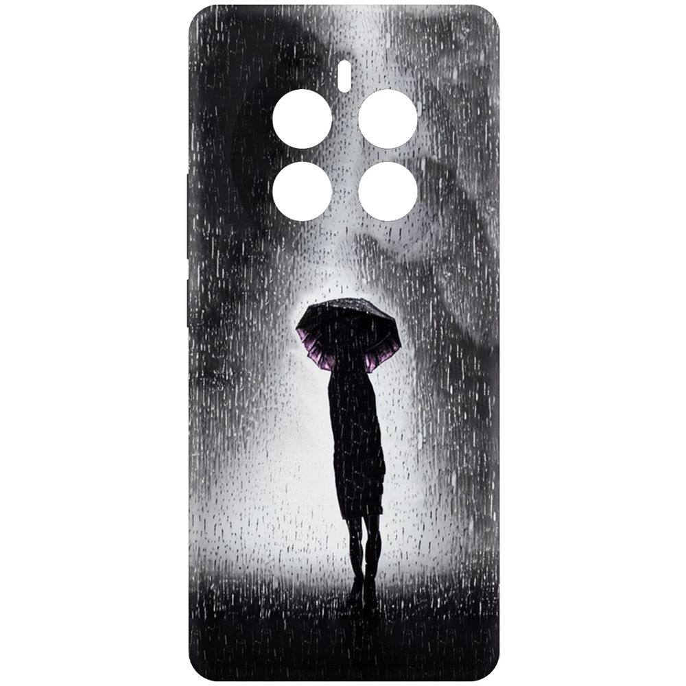 

Чехол-накладка Krutoff Soft Case Ночная крипота для Realme 12 Pro+ 5G черный