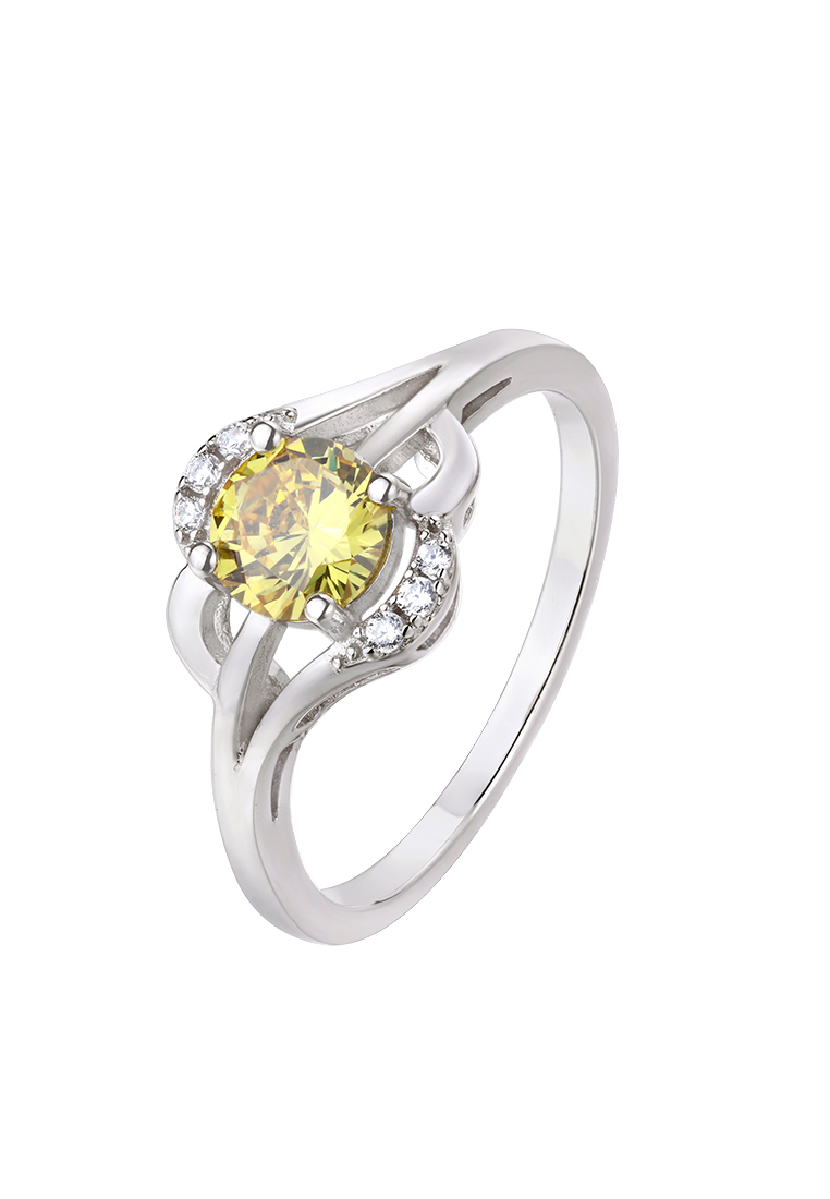 

Кольцо из серебра с фианитом р.  Ogisana R-60106, R-60106