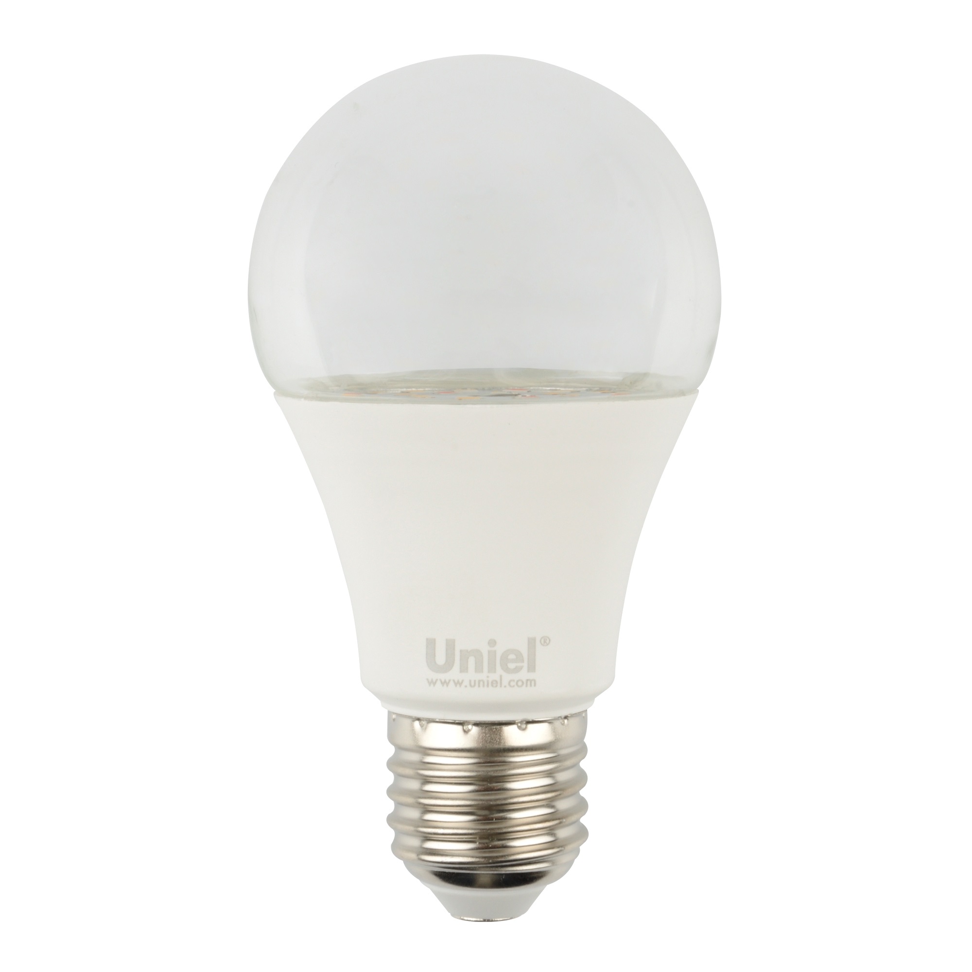Лампа светодиодная для растений LED-A60-10W/SPFR/E27/CL PLP01WH Uniel UL-00001820