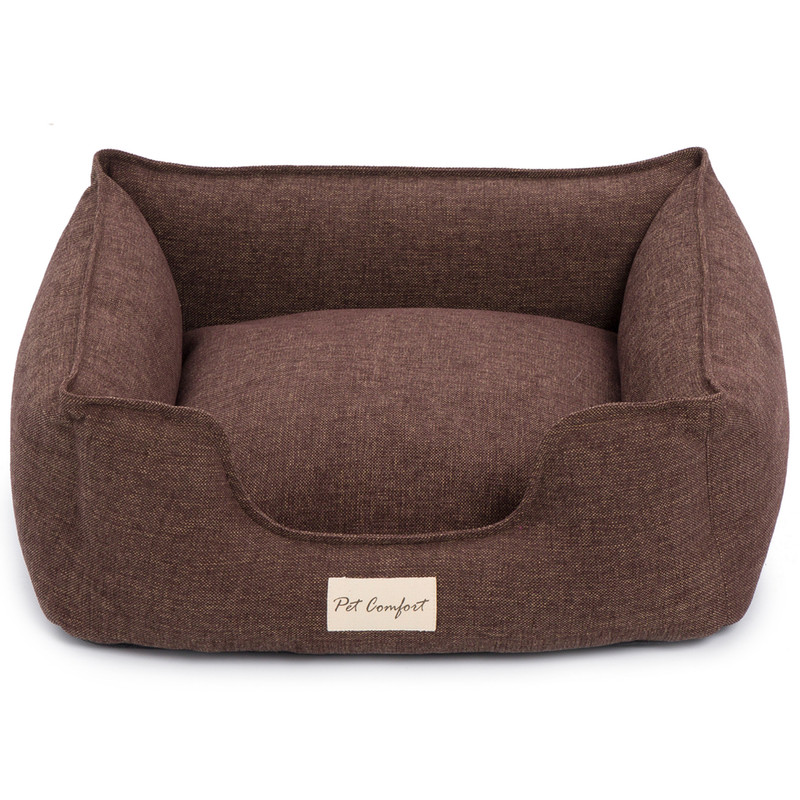 

Лежанка Pet Comfort для кошек и собак, Alpha Mirandus 19, размер S 50х60 см, коричневый, Alpha Mirandus 19, размер S