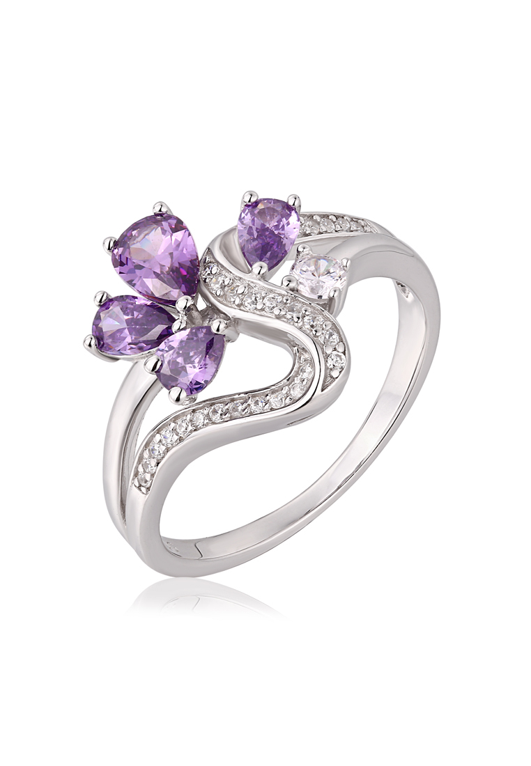 

Кольцо из серебра с фианитом р. 18,5 Ogisana JDSR0229-20SS, JDSR0229-20SS