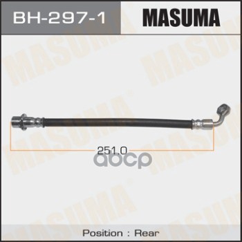 

Шланг Торм.Зад. Toyota Land Cruiser Prado 01-09 Masuma арт. BH2971