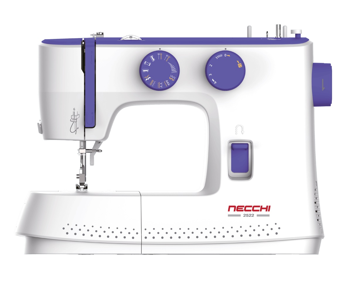 Швейная машина Necchi 2522 белый, синий активаторная стиральная машина белоснежка xr800b белый синий