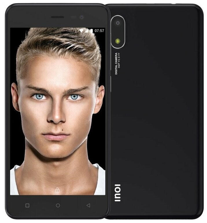 

Смартфон INOI 2 Lite 2021 1/8GB Black (4660040000000), 2 Lite 2021