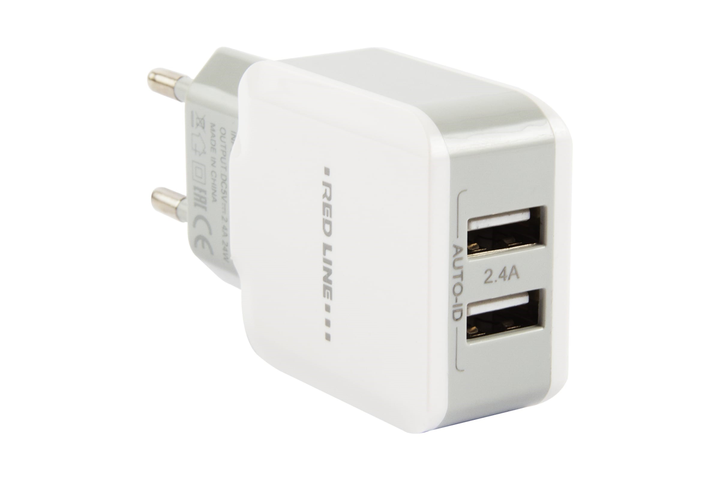 

СЗУ Red Line УТ000021949, 2 USB NC-2.4A 2.4A белый