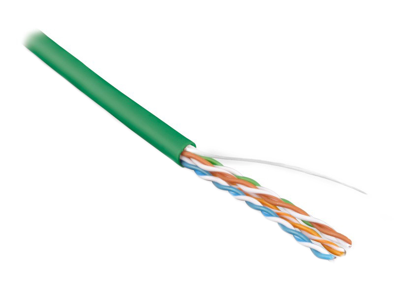 hyperline uutp4 c5e p24 in lszh wh 100 100 м кабель витая пара Кабель Hyperline кабель сетевой без разъемов 100м (273508)