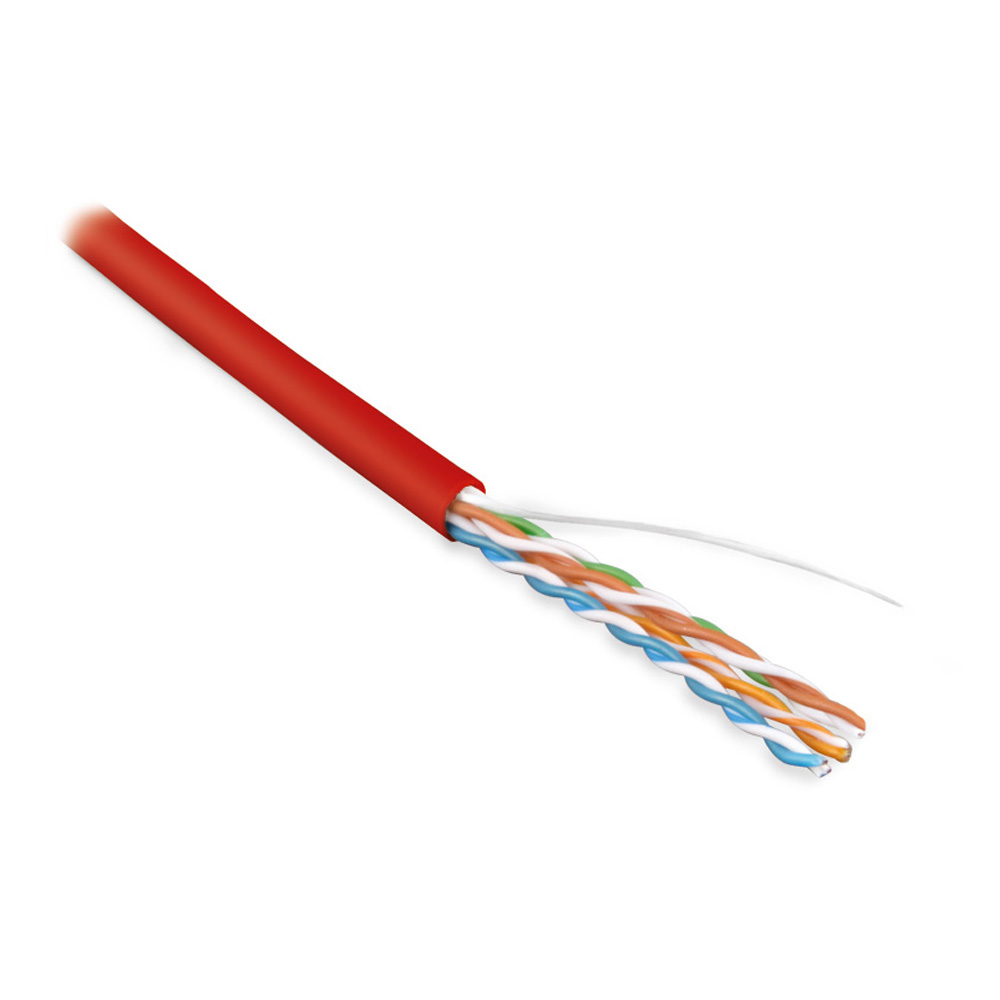Кабель Hyperline кабель сетевой без разъемов 305м (257781) кабель utp 5e rj 45 hyperline uutp4 c5e s24 in pvc gy 305 серый 305м