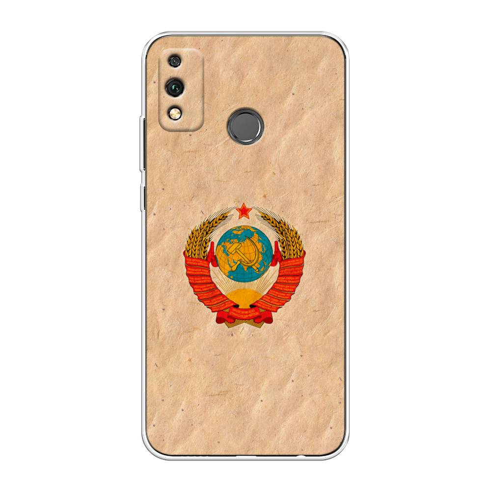 

Чехол Awog на Honor 9X Lite "Союз пролетариев", Бежевый;красный, 6104250-10